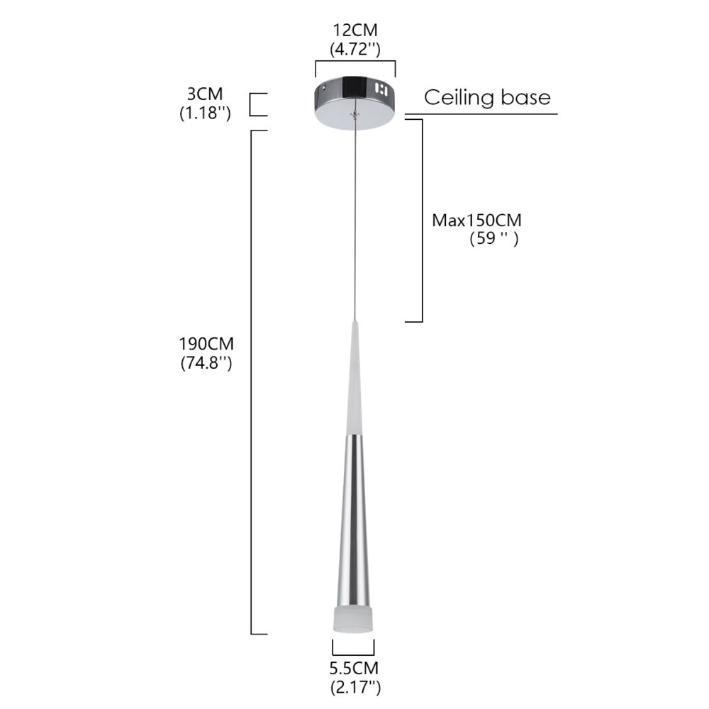 Starfall-Mini Led conependant light-HQPD11SI - Image 2